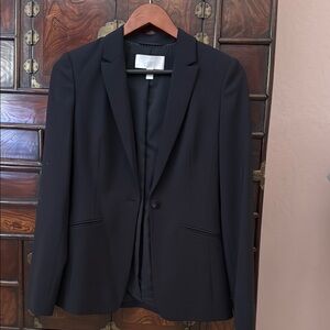 HUGO BOSS Classic Navy Wool Blazer